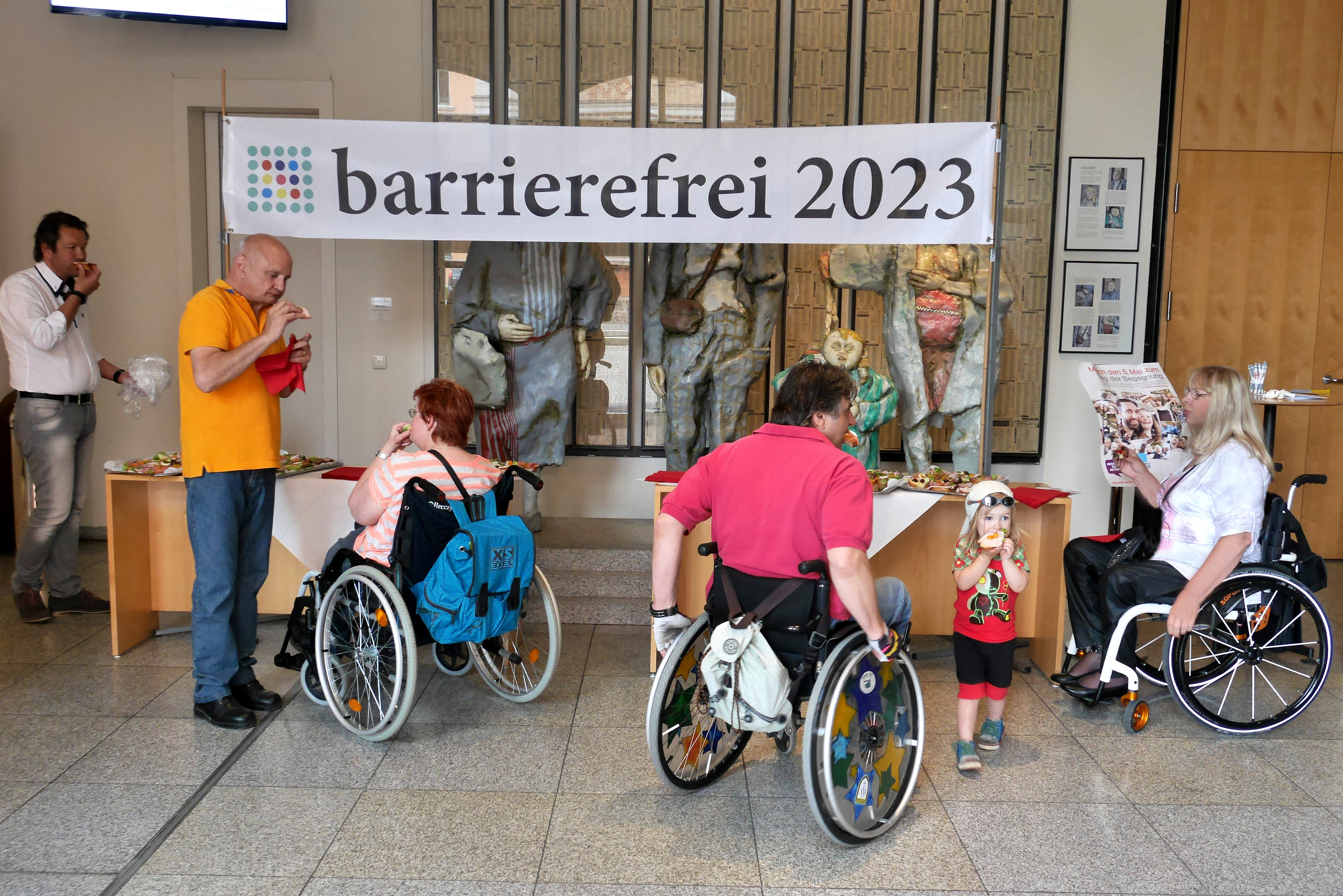 5.Mai 2015, Aktionstag der Menschen mit Behinderung,in Rosenheim: Bild 36